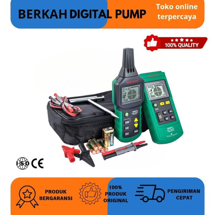 thumbnail image 2 of Broken Wire Detector MS6818 Underground - 12V-400V AC/DC Wire & Metal Pipe Detector With Transmitter & Receiver Cable Locator 2 of 13