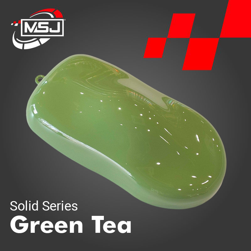 Jual Cat Mobil/Motor Green Tea | Solid Series | MSJ | Shopee Indonesia