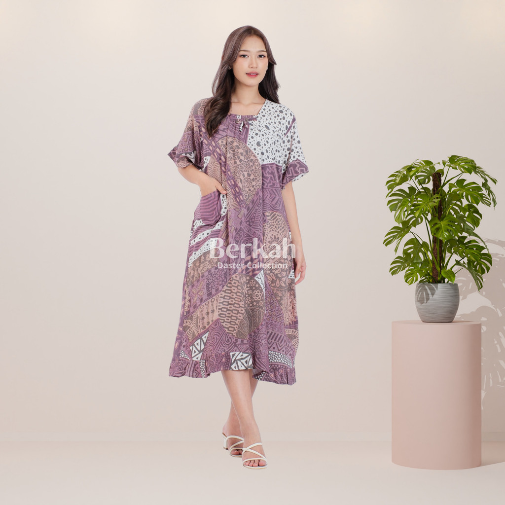 Daster Batik Rayon Karet Surya Teja Dss- 3