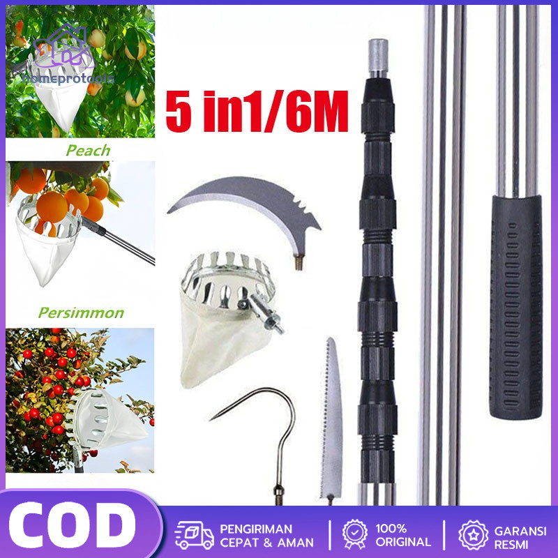 Jual Alat Pemetik Buah Mangga Tongkat Pemetik Buah Sekop Pemetik Buah ...