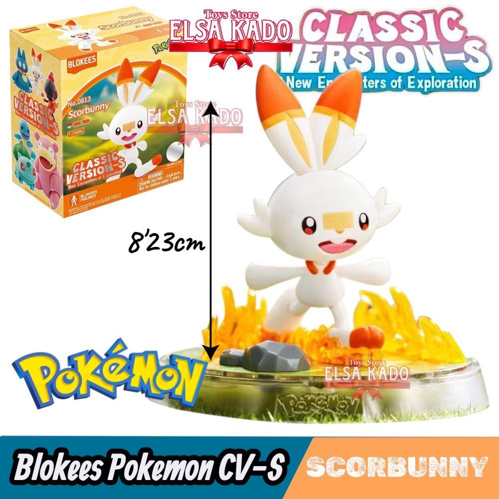 Jual Blokees Pokemon Classic Version CV-S - Scorbunny New Encounters Of ...