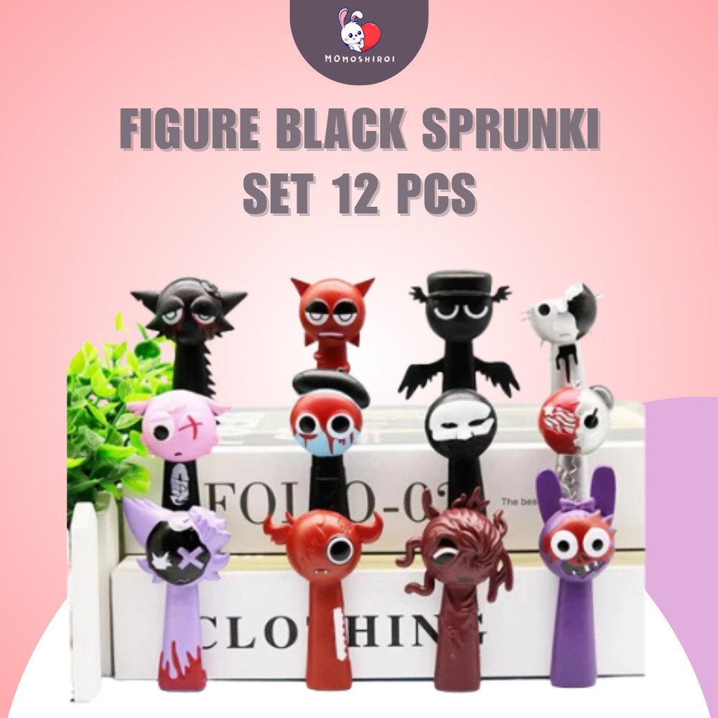 Jual Sprunki Figure Set 12 / Mainan Sprunki Kualitas Premium | Shopee ...