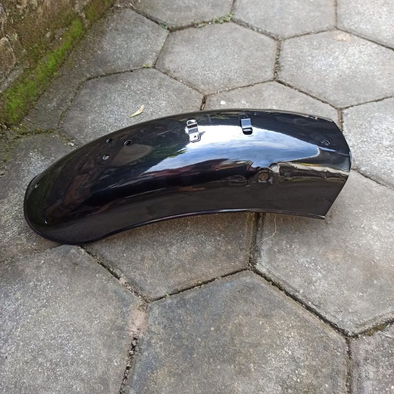 Jual Spakbor slebor belakang Rx king Rxking RXK Besi 3M5 Hitam | Shopee ...