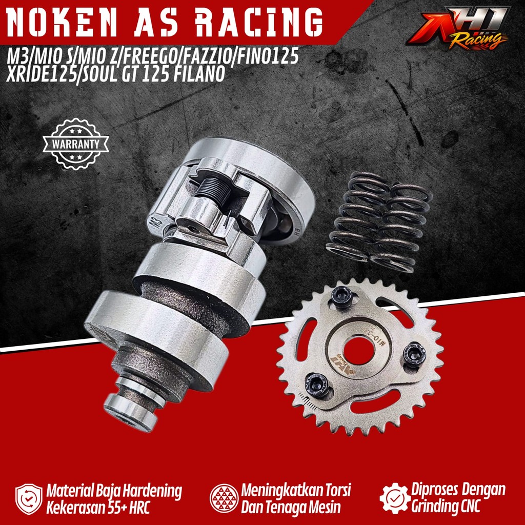 Jual NOKEN AS RACING MIO M3 Z S FINO 125 SOUL GT 125 XRIDE 125 FAZZIO ...