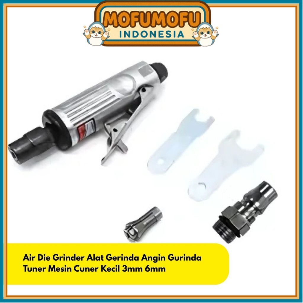 Jual Air Die Grinder Kecil 6mm Tuner Gurinda 3mm BR187 Mesin Mill Angin ...