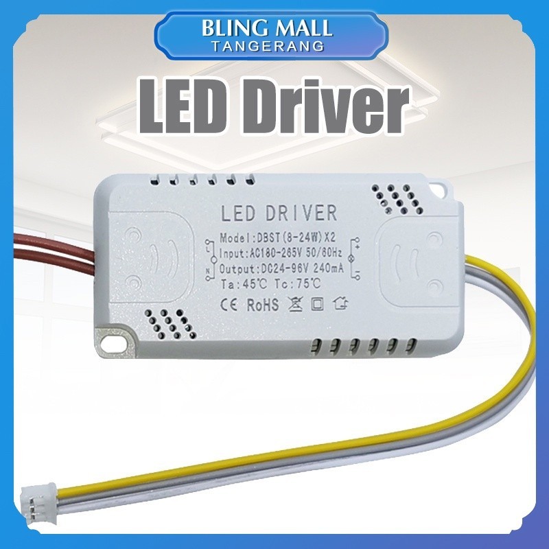Jual LED Driver 8-27W/20-40W/30*50W NON ISO | Shopee Indonesia