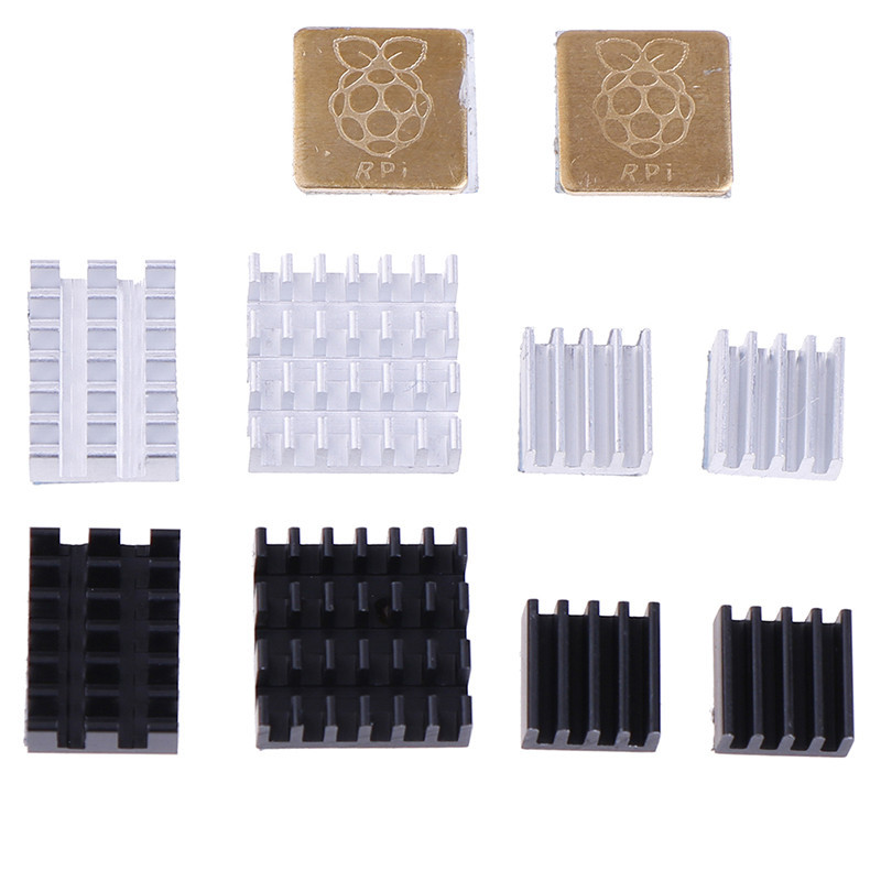 Jual 5pcs For Raspberry Pi 2/3/4 3B+ 4B Aluminum Heatsink Radiator ...