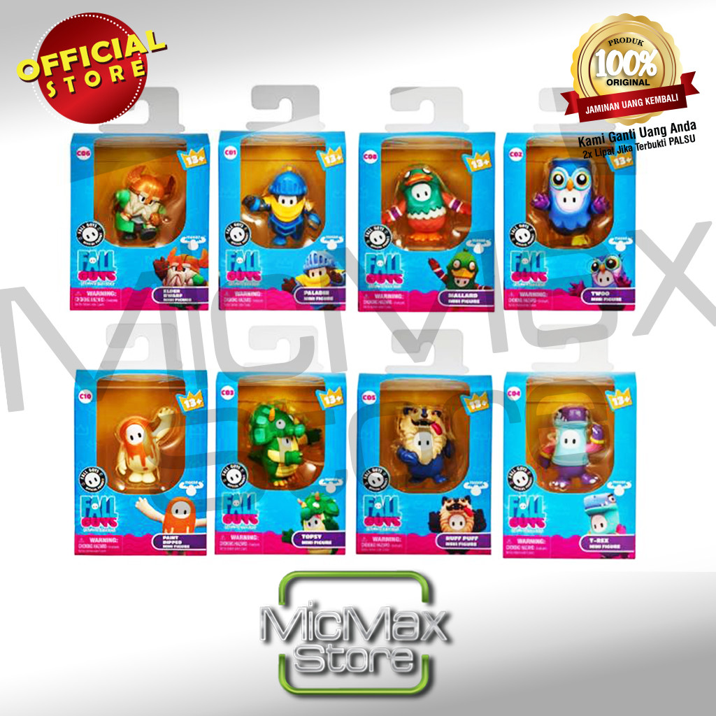 Jual Fall Guys S2 Mini Figure Single Pack Asst 62579 | Shopee Indonesia