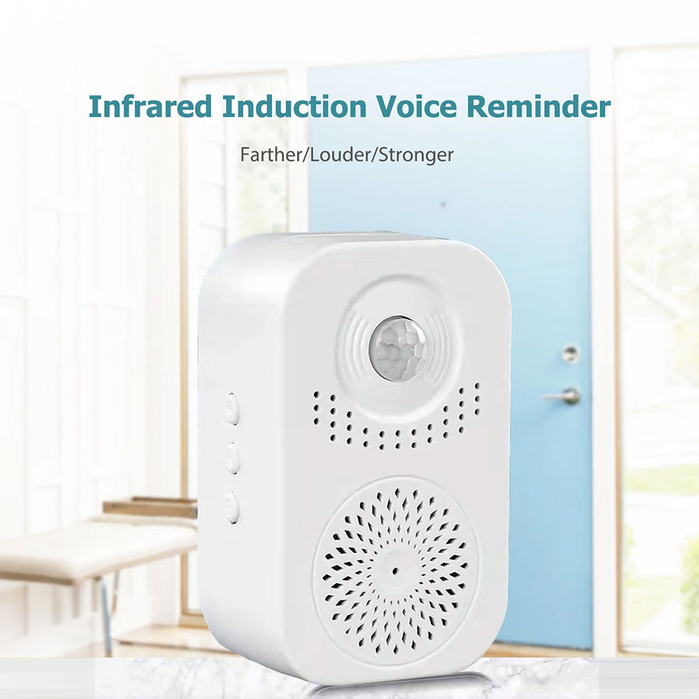 Jual ML56 Infrared Induction Voice Reminder Sound Speaker Anti-theft ...
