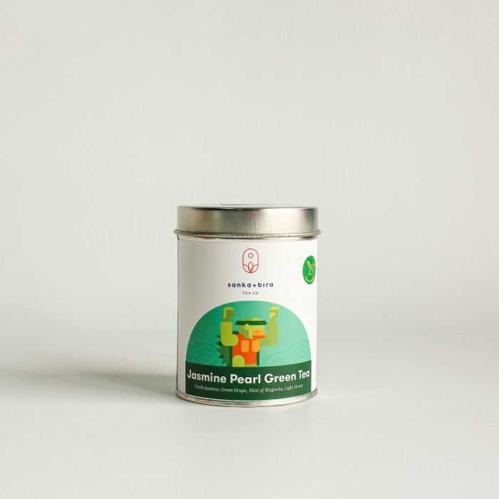 Jual Sanka+Bira -Jasmine Pearl Green Tea ( Teh Single Origin - Teh ...