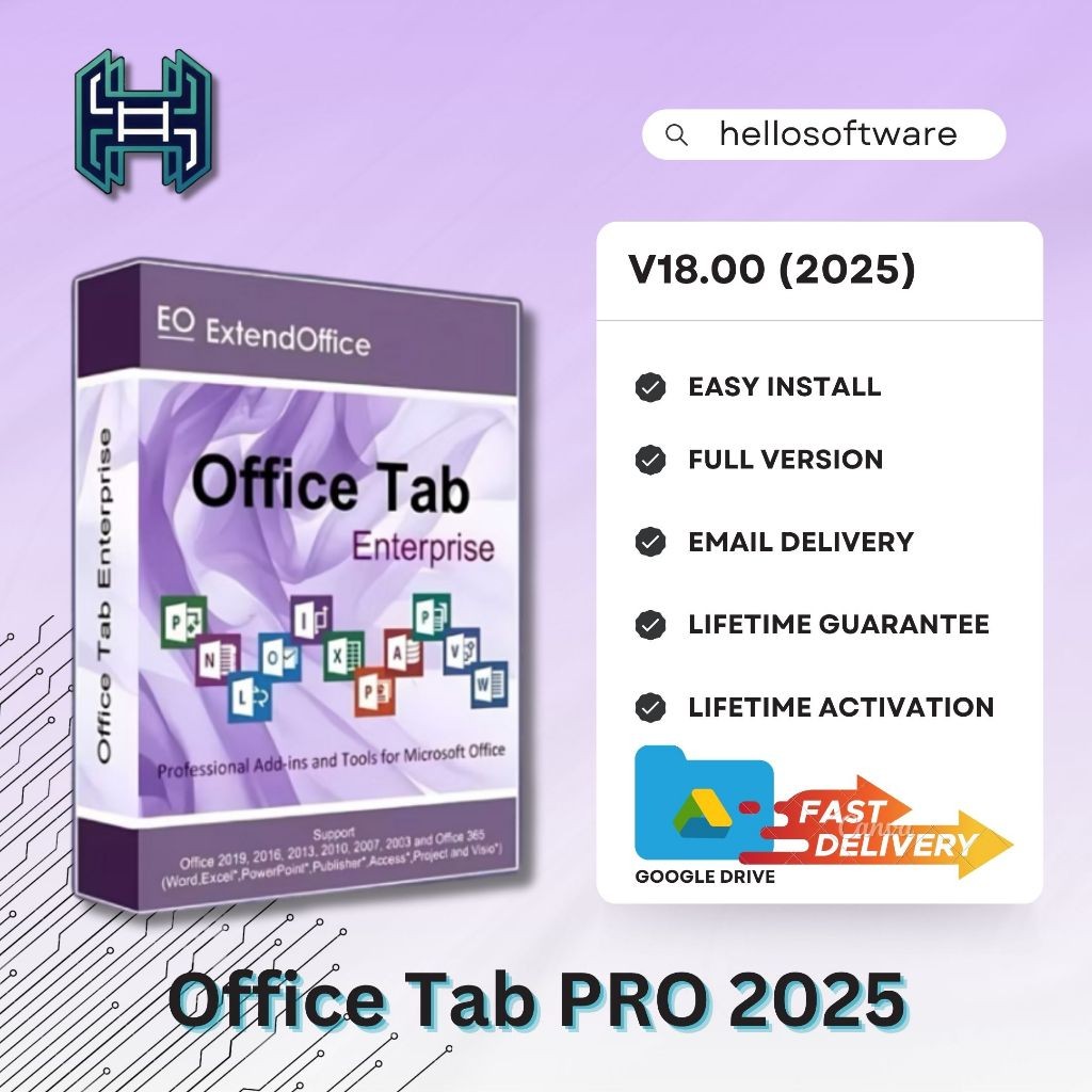 Jual Office Tab Enterprise 2025 v18.00.53 Full Version (Versi Terbaru ...