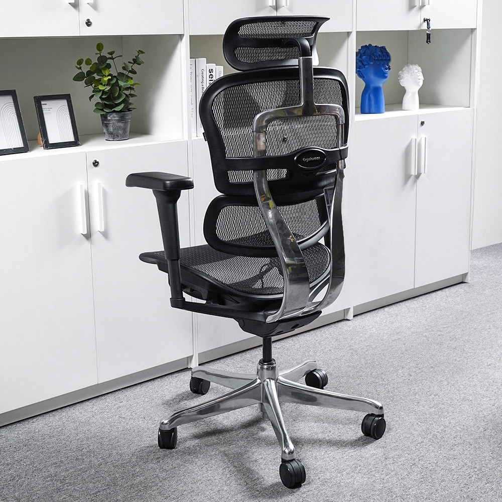 Jual Informa Neo Ergohuman Kursi Kantor Sandaran Tinggi - Hitam Tempat ...