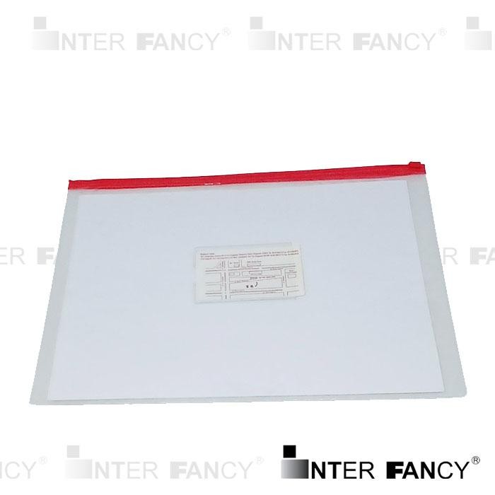 Jual Map Dokumen Nota Plastik Zipper Bening. Ukuran A4. Berfungsi untuk ...
