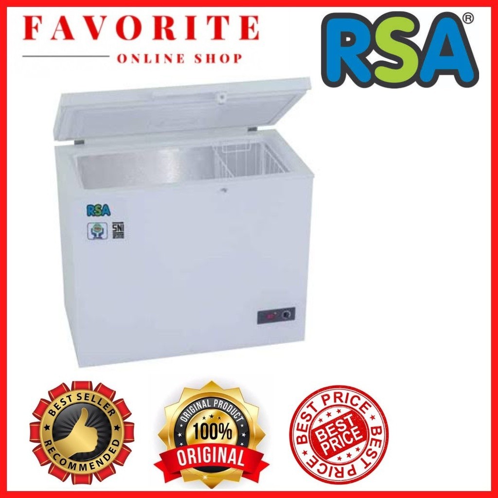 Jual CHEST FREEZER RSA CF210 / CF210 / CF 210 FREEZER RSA 200 LITER