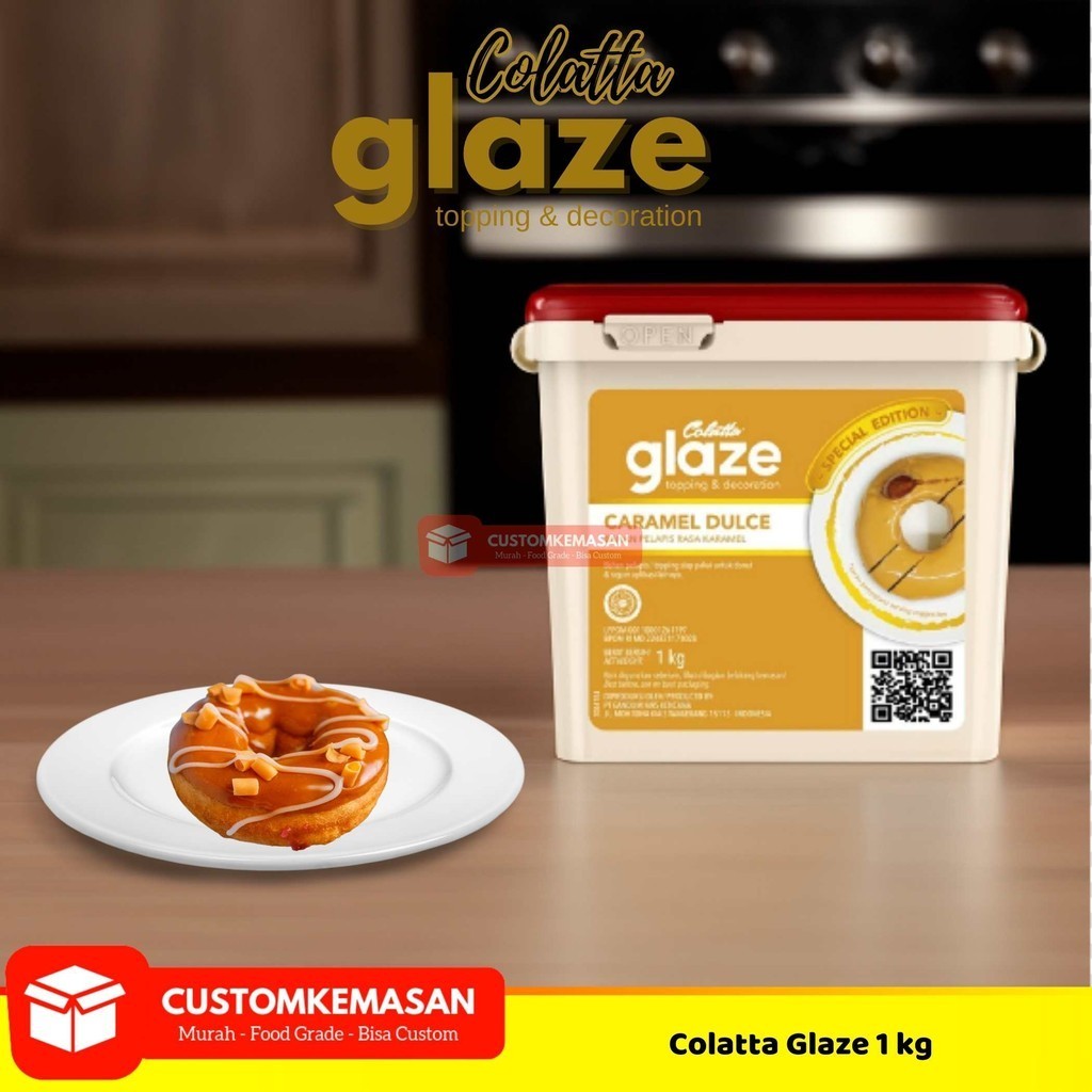 Jual Colatta Glaze Caramel Dulce / Selai Caramel Dulce 1kg / Colatta ...