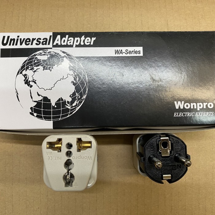 Jual SG45 Universal adapter wonpro wa 9 over steker travel wonpro ...