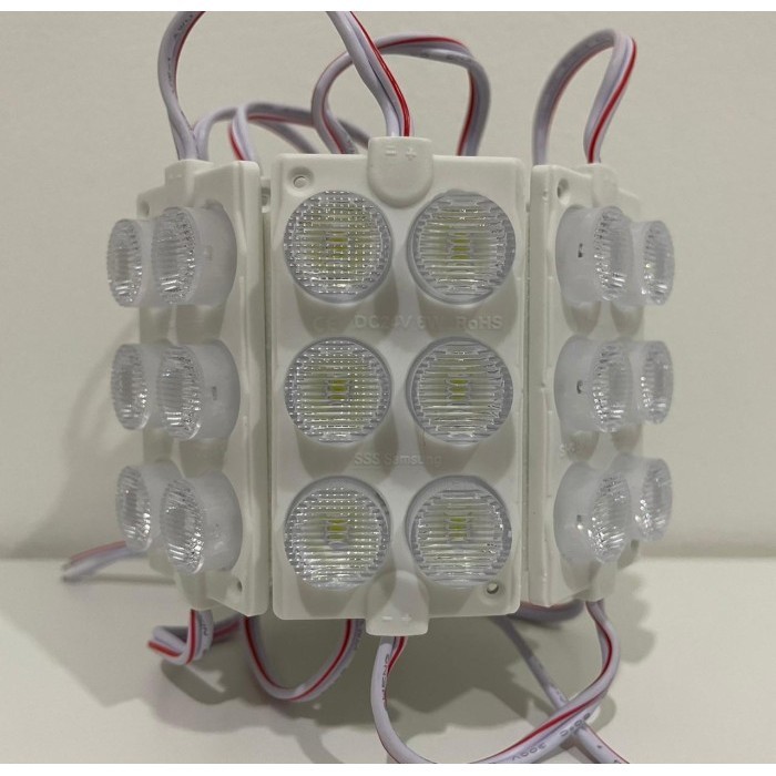 Jual SG45 Lampu LED Module 6 Mata (2x3) 24 Volt / LED Modul 24V 2x3 ...