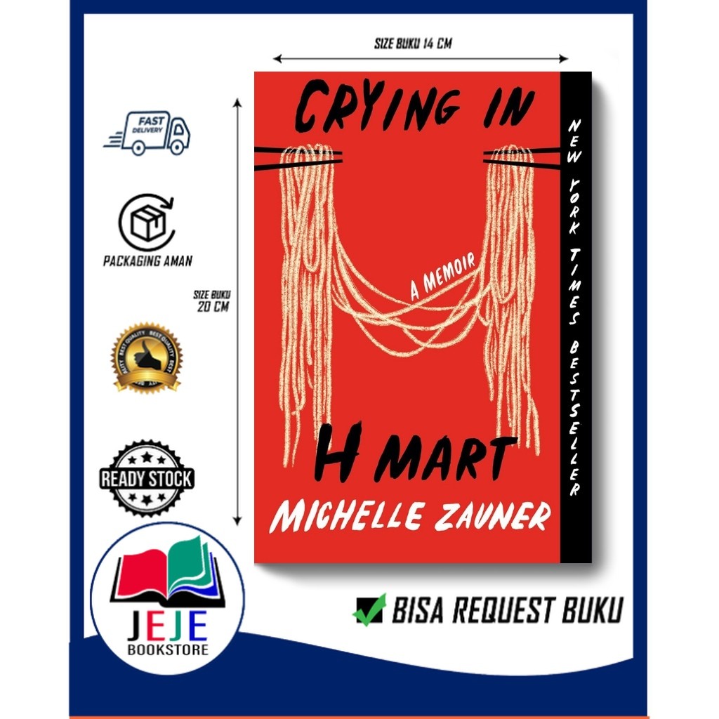 Jual Crying in H Mart A Memoir by Michelle Zauner | Shopee Indonesia