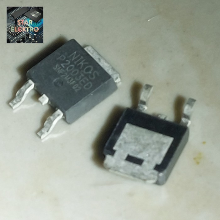 Jual P2003ED To-252 SMD NIKOS P2003 ED 2003ED Mosfet P-Channel 30V 36A ...