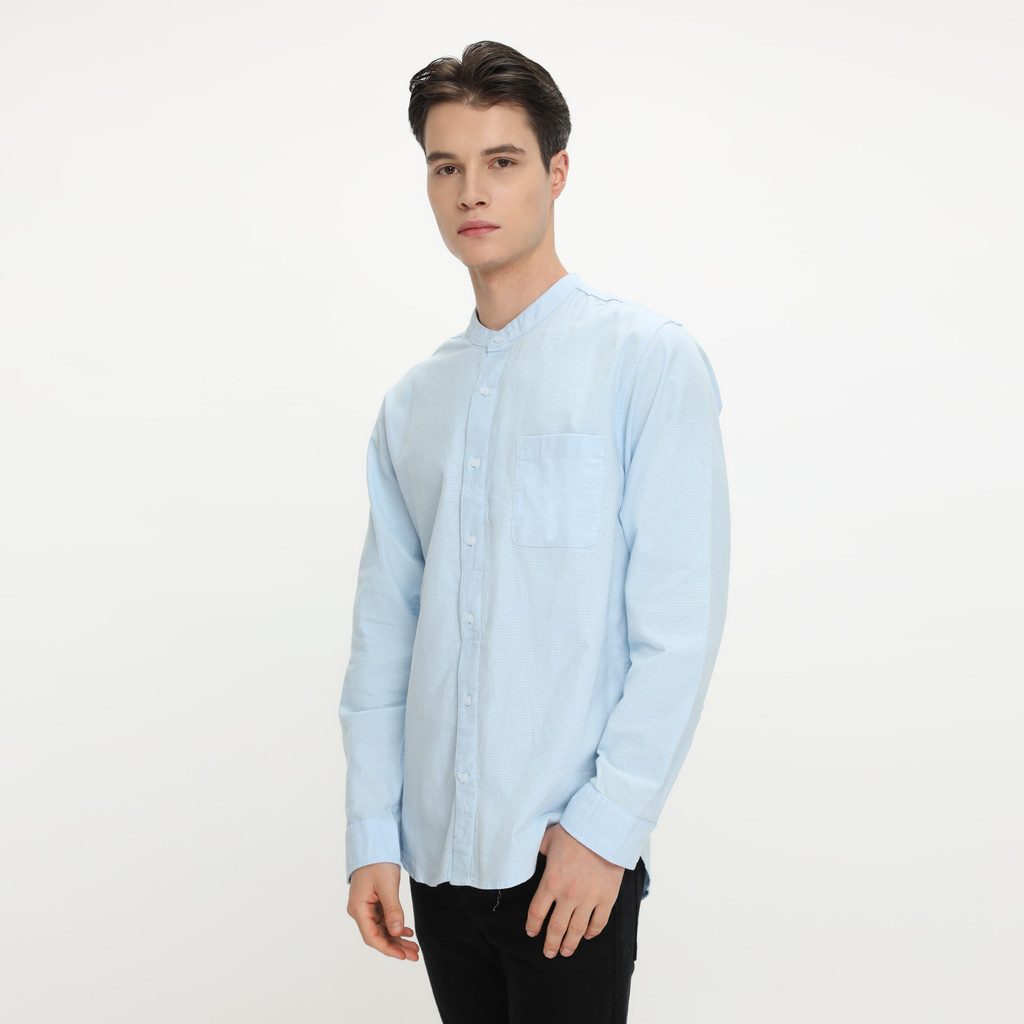 Jual Larusso Khair Collection - Kemeja Koko Rami Basic Polos Pria ...