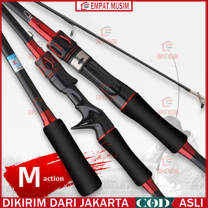 Jual DAIWA Joran pancing Carbon Joran Baitcasting Portabel Joran ...