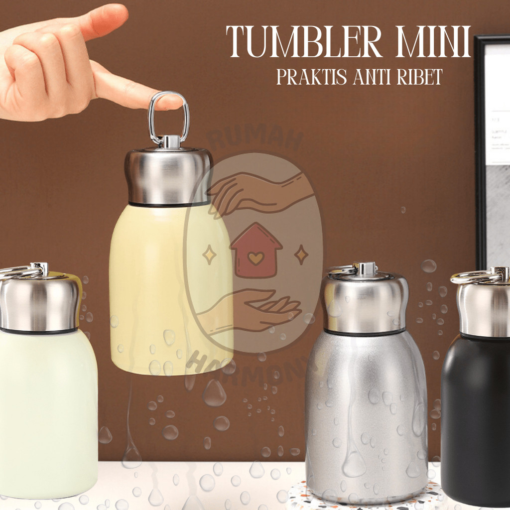 Jual Tumblr Stainless Steel Mini Thermos Mini 300ML | Shopee Indonesia