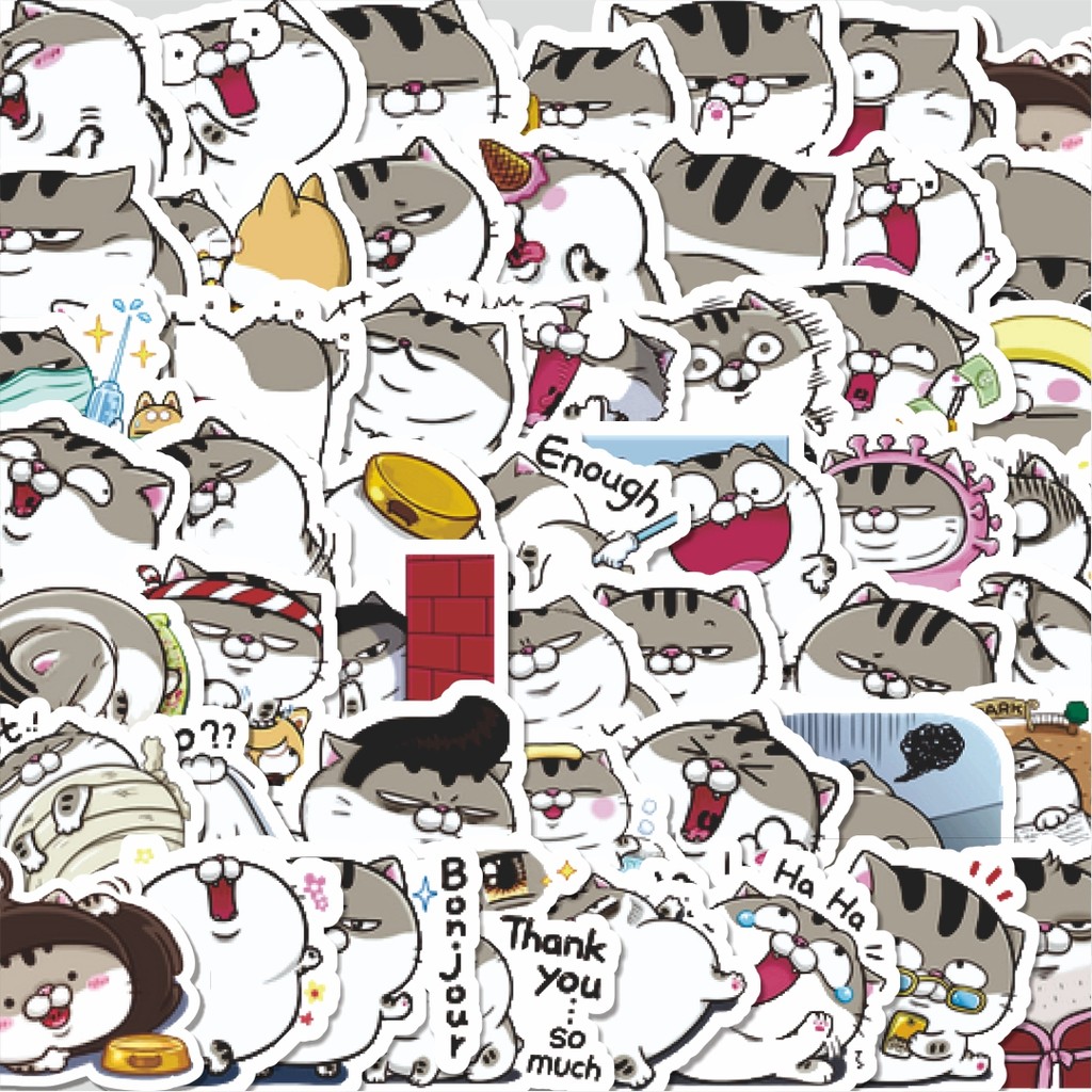 Jual Stiker Cutting Pack Stiker Kawaii Kittens Cats Pets [Kucing ...