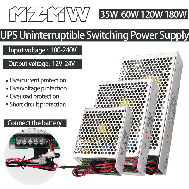 Jual UPS Uninterruptible Switching Power Supply 35W 60W 120W 180W AC ...
