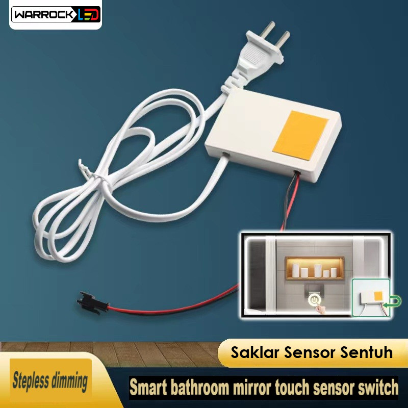 Jual Saklar Sensor Sentuh Cermin Kaca Lampu LED 12V | Shopee Indonesia