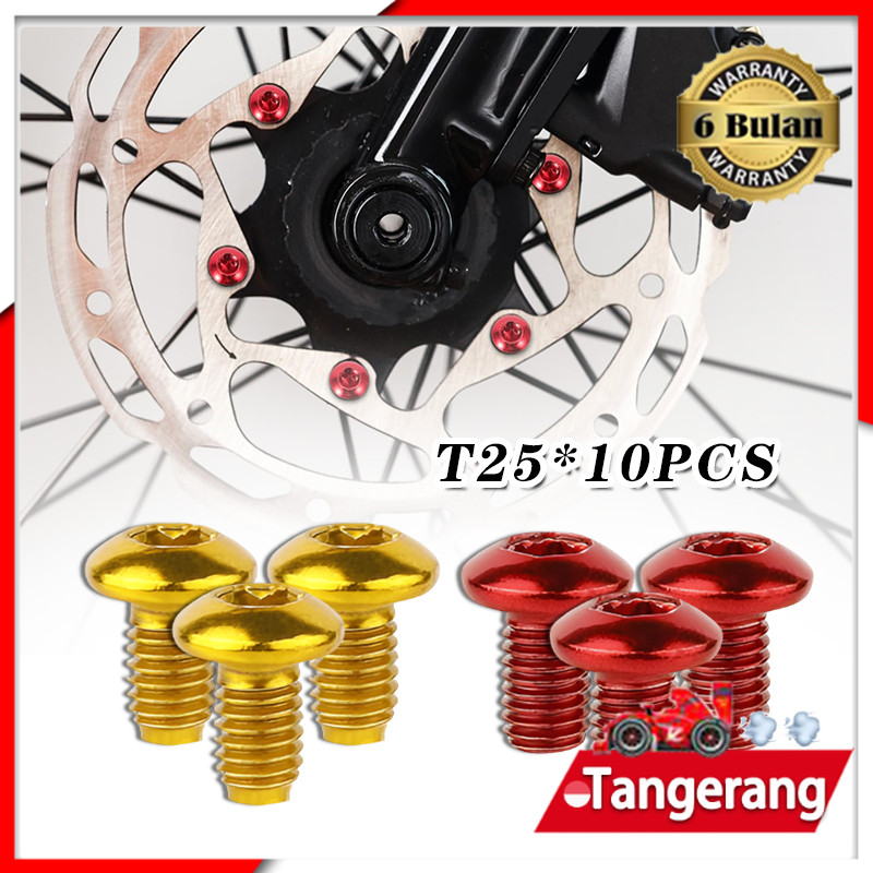 Jual 12pcs Baut Bolt Rotor Piringan Cakram Disc Brake Sepeda Lipat MTB ...