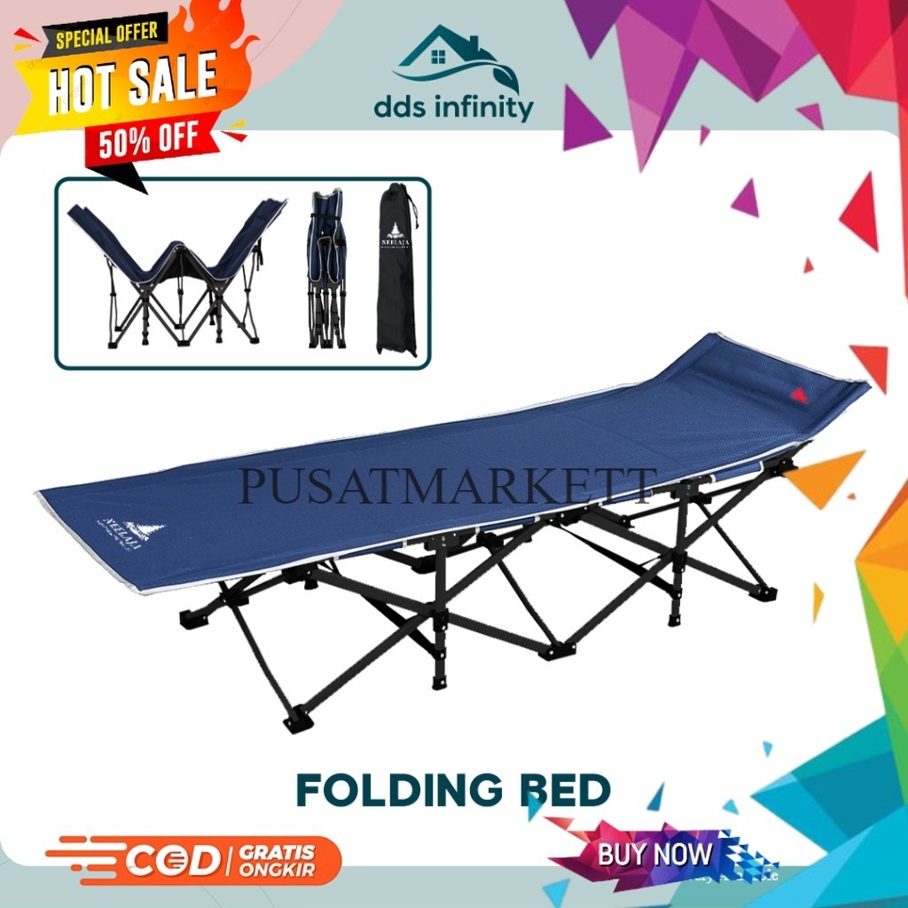 Jual Ranjang Lipat Folding Bed Velbed Ranjang Lipat Besi | Shopee Indonesia
