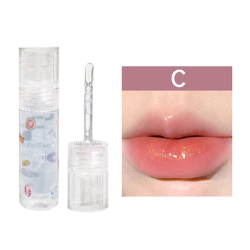 EY Cappuvini Lipstik Oil Lip Glaze Transparant Lip Gloss Moisturizing Transparent Lip Gloss