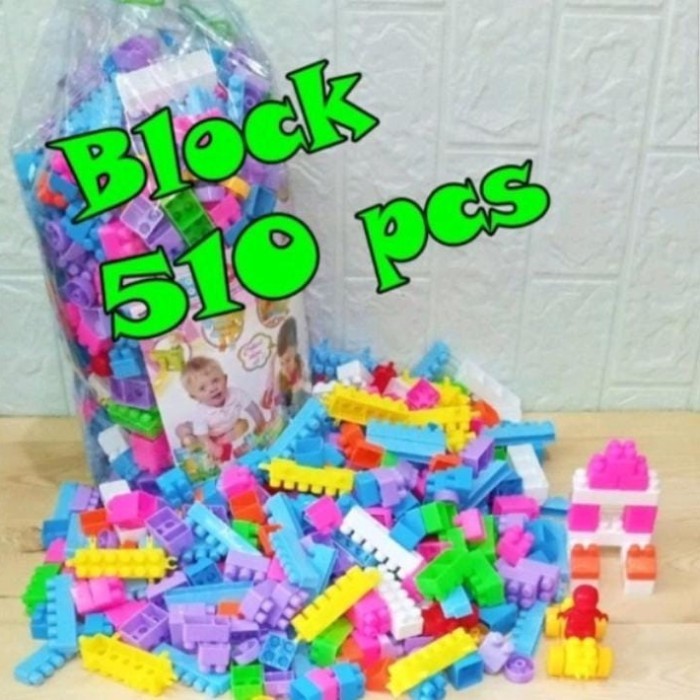 Jual DC999 BLOCKs 510 pc JUMBO Mainan Block Balok Blok Besar Mr Block ...