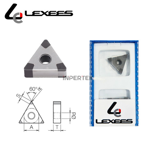 Jual Insert TNGA 160404-6U CBN LEXEES Pahat Bubut Diamond TNGA 16 04 04 ...