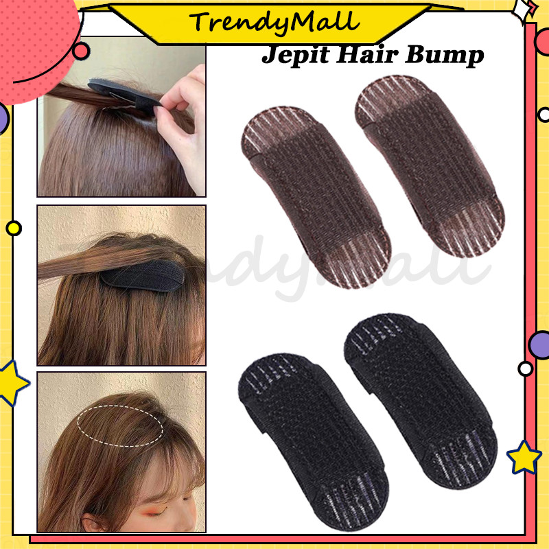 Jual 2Pcs Jepit Hair Model Velcro Bumpit/Jepitan Penebal Penambah ...