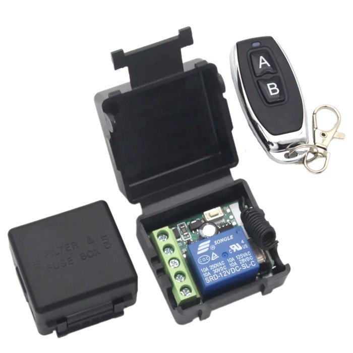 Jual Modul Remote Control Wireless RF 433MHz Remot Universal Relay ...