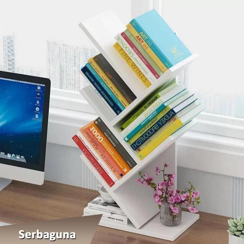 Jual HarmonyNest - Rak Buku Multifungsi Dengan Desain Hemat Ruang Untuk ...