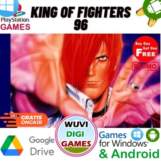 Jual Jual Game PC King of Fighters 96 Emulator PS1 Bisa Main di