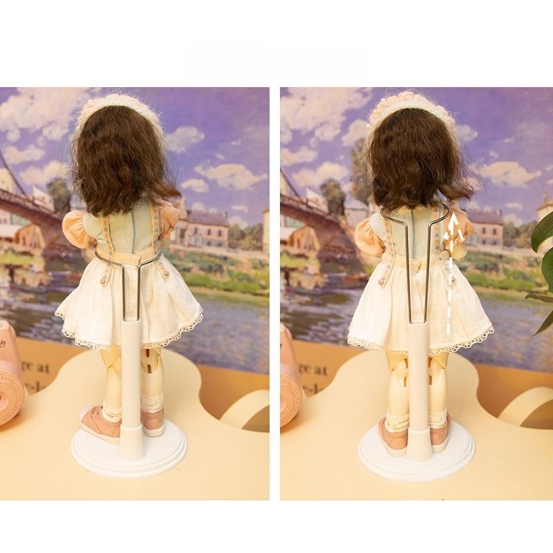 Jual Stand Display Boneka 12-14cm Adjustable Untuk Koleksi Barbie/BJD ...