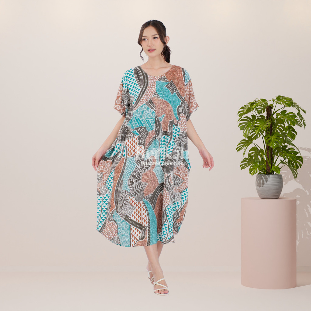 Daster Lowo Bat Rayon Resleting Surya Teja 2
