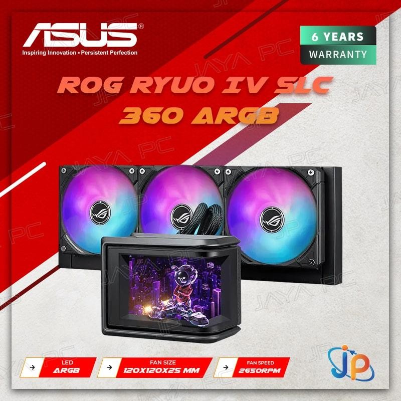 Jual ASUS ROG Ryuo IV SLC 360 ARGB - CPU AIO Liquid Cooler Fan 360mm ...
