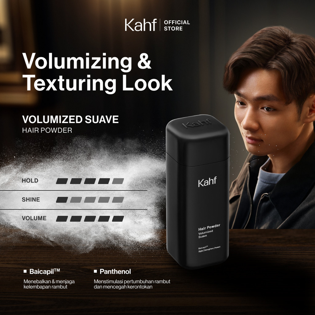 Jual Kahf Hair Powder Volumized Suave 10 g - Hair Powder Rambut Pria ...