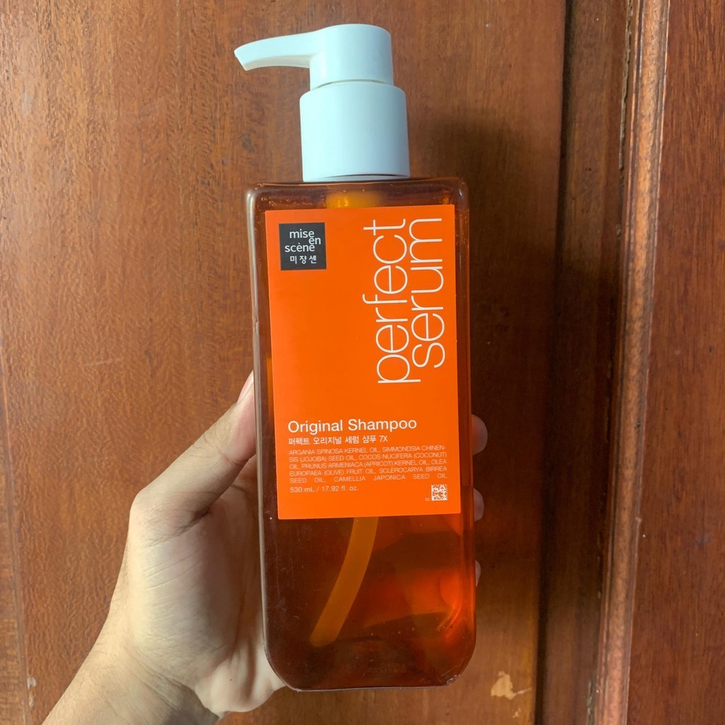 Jual MISE EN SCENE Perfect Serum Original Shampoo 530ml | Shopee Indonesia