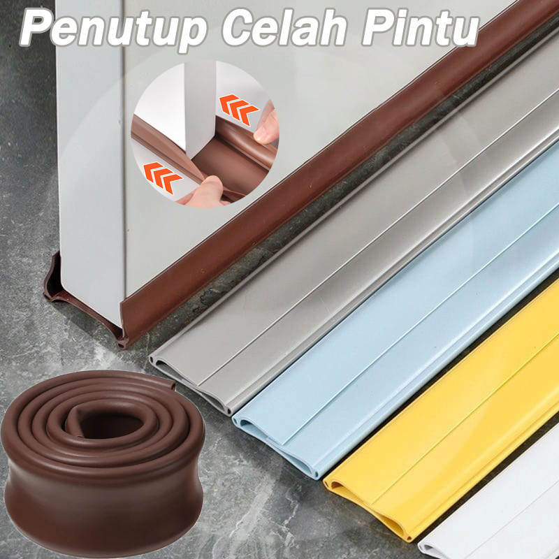 Jual Penutup Celah Pintu 96cm/Door Bottom Seal Penghalang/Penghenti ...