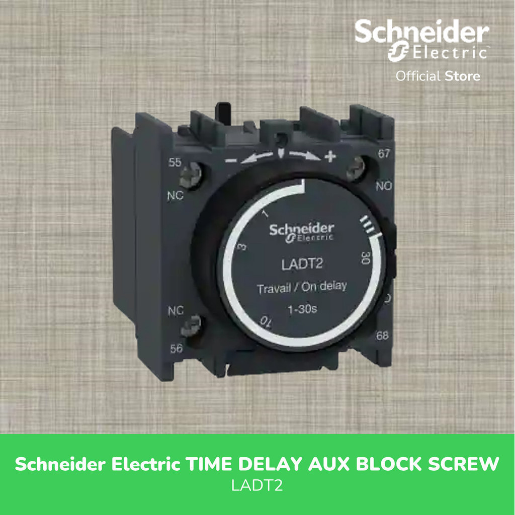 Jual Schneider Electric TIME DELAY AUX BLOCK SCREW-LADT2 | Shopee Indonesia