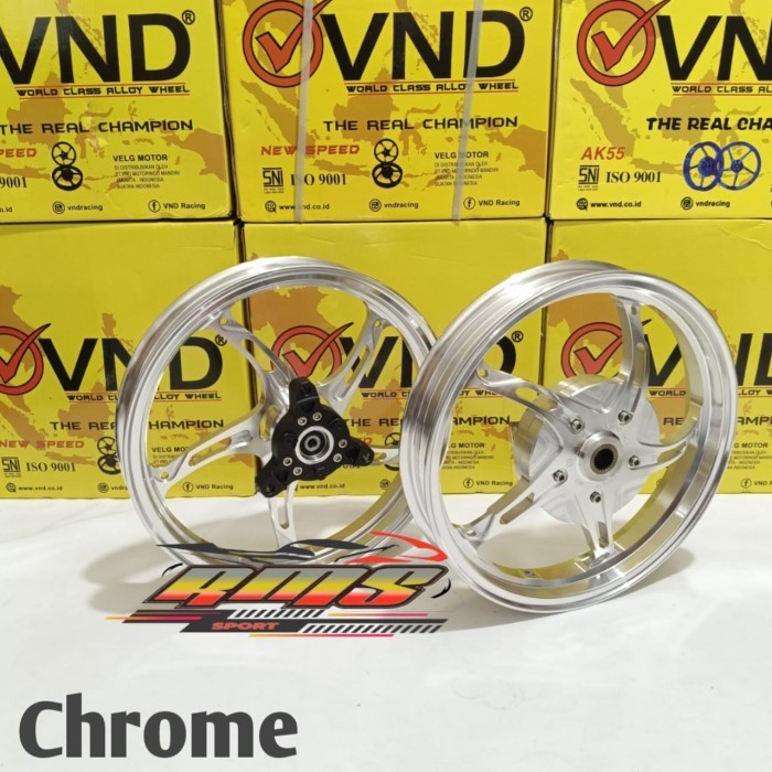 Jual Velg Racing Vnd New Speed Bintang Laut Aerox Old Aerox New Aerox Chrome Shopee