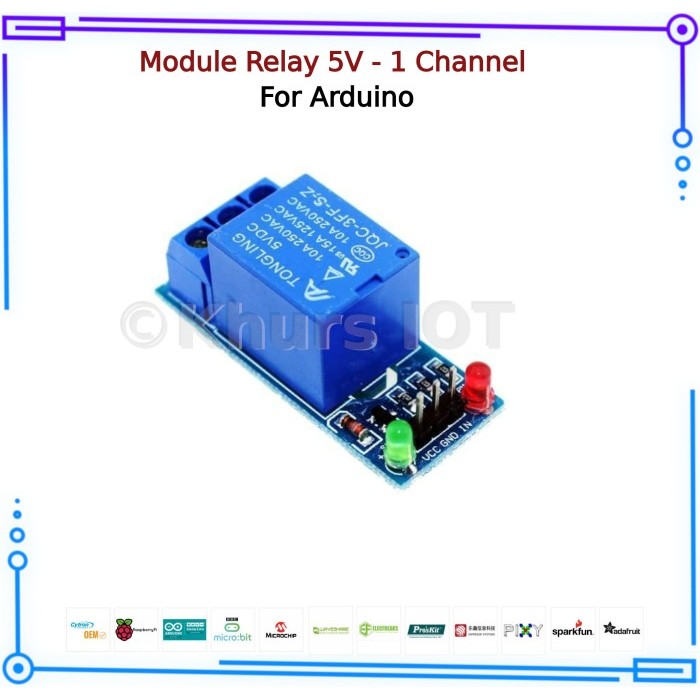 Jual OR99 Module Relay 1 Channel 5V - Board Relay Interface PIC AVR ...
