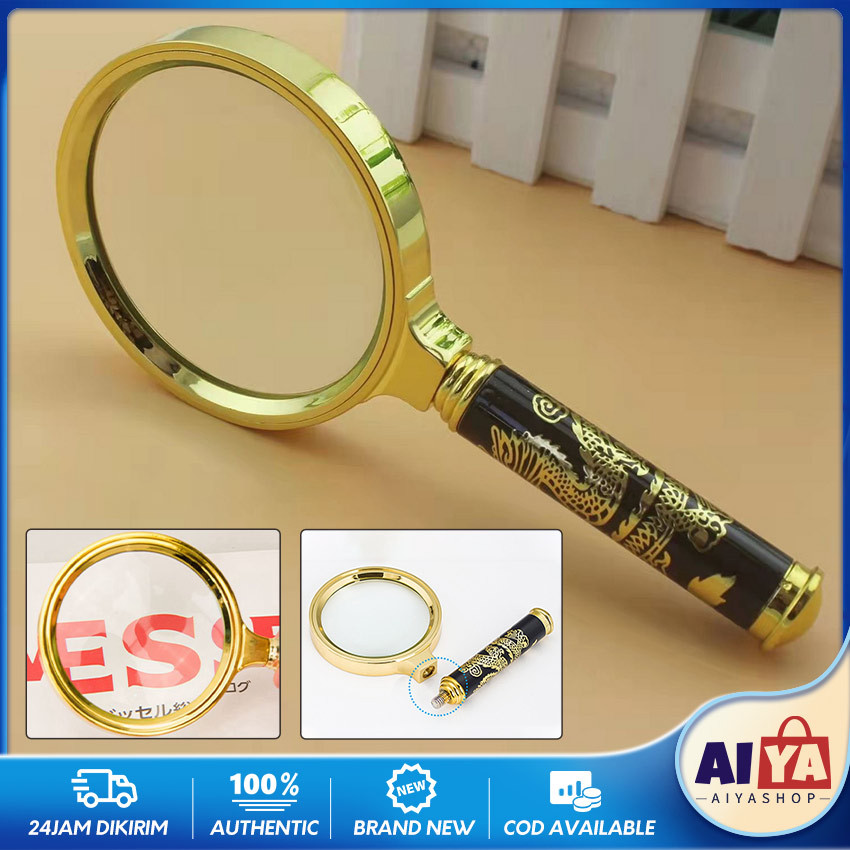 Jual Magnifier Gelas Kaca Pembesar Loop Magnifying 10X 60Mm 70Mm 80Mm ...