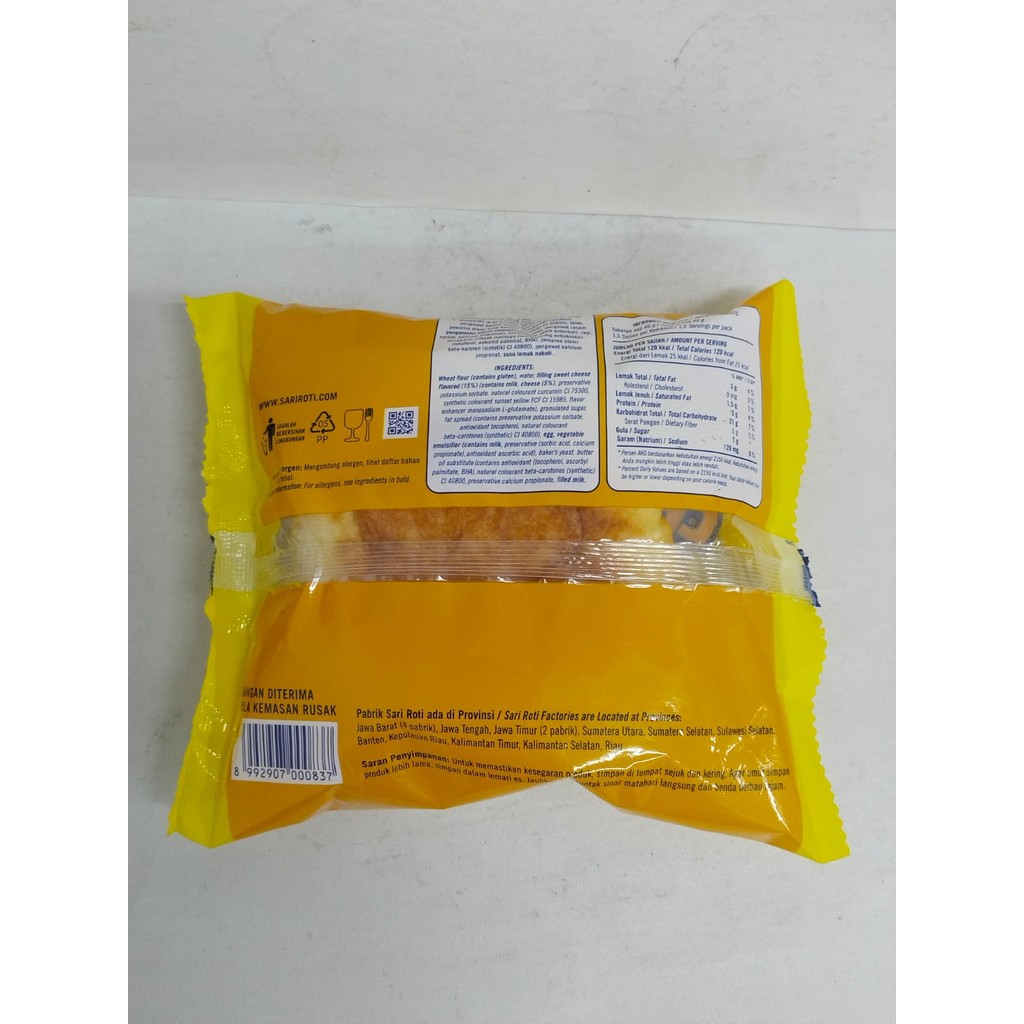 Jual SARI ROTI SWEET CHEESE BUN 53G | Shopee Indonesia