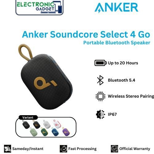 Jual NEW PRODUK Anker Soundcore Select 4 Go Select4GO 4Go Bluetooth ...